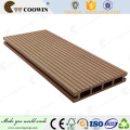 Kuwait wpc revestimento exterior extrudado decking composto de plástico